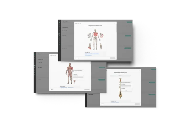 SOAP notes clinical documentation interface